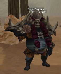 Mob Togui Captain, objetivo de Retrieving the Key.