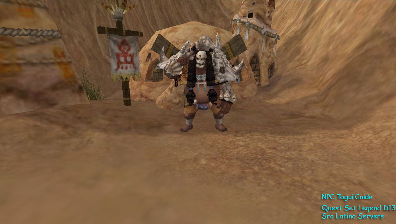 NPC Togui Guide 2 en la Togui Village.