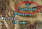 Ubicación del NPC General Sonhyeon.