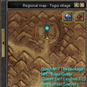 Ubicación del Togui Guide en el mapa de Jangan.
