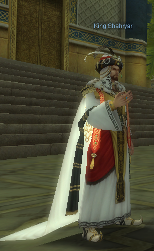 El NPC King Shahryar.