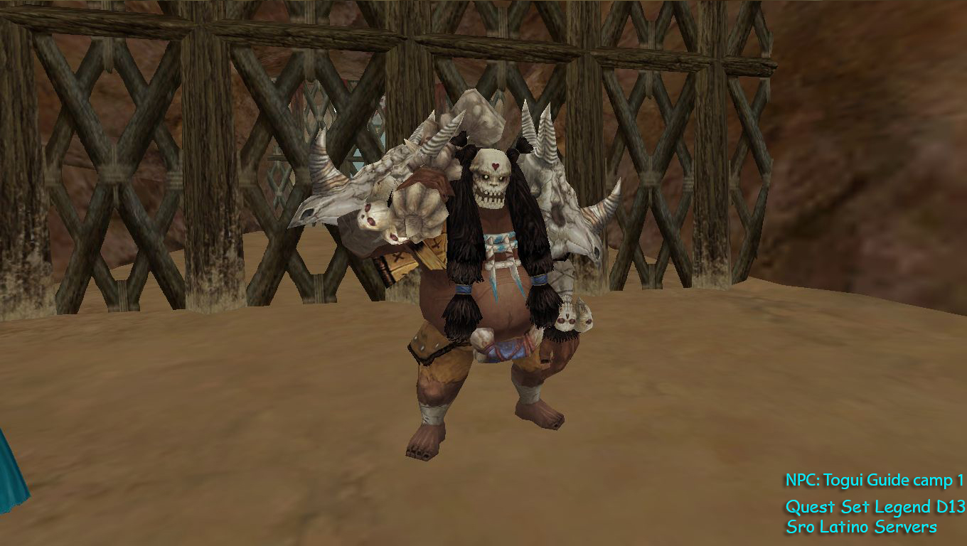 NPC Togui Guide 3 en el Camp Nº 1.
